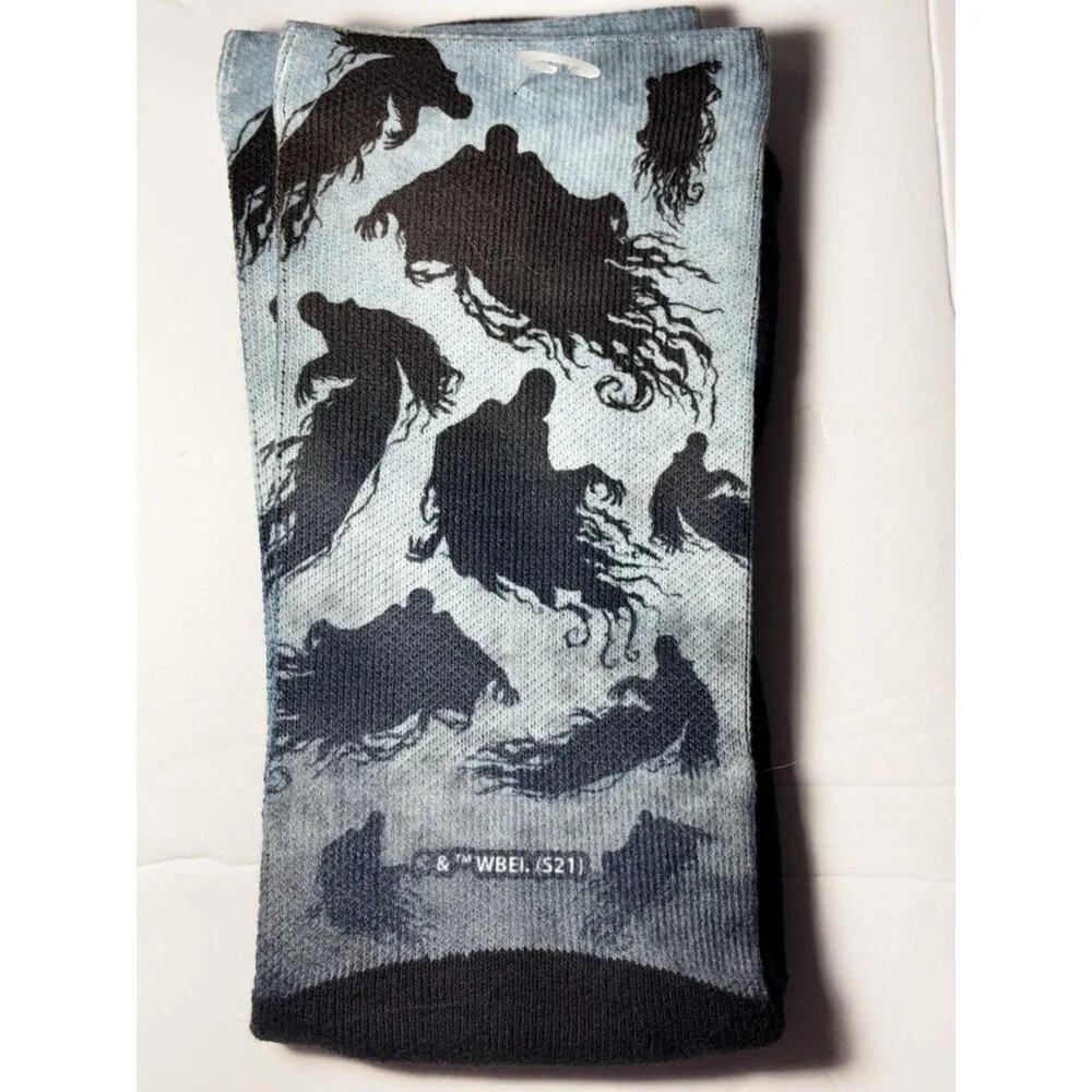 Rock Em Licensed Harry Potter Dementors All Over Black Gray Size L/XL  (9-13)